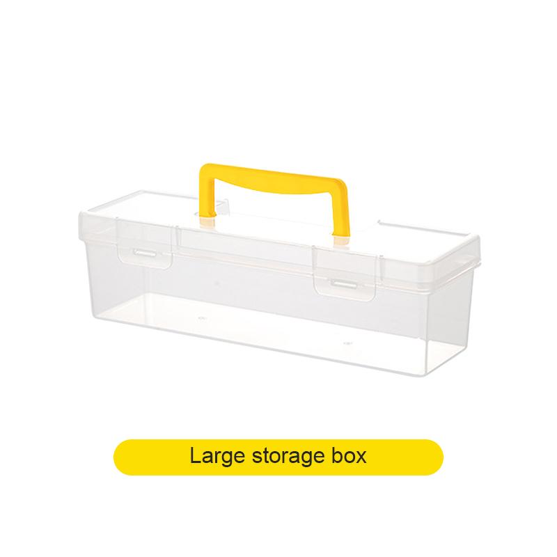 

Пластиковый органайзер, прозрачный, портативный, многоцелевой, ящик для хранения инструментов электрика, кейс для инструментов