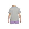 Nike Casual Sport Thumb Print Skateboard Short Sleeve T-Shirt Men Tops Grey DJ1221-063