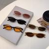 Vintage Oval Sunglasses Women  New Chic Candy Color Gradient Shades Trendy Fashion Brand Design Outdoor Sun Glasses