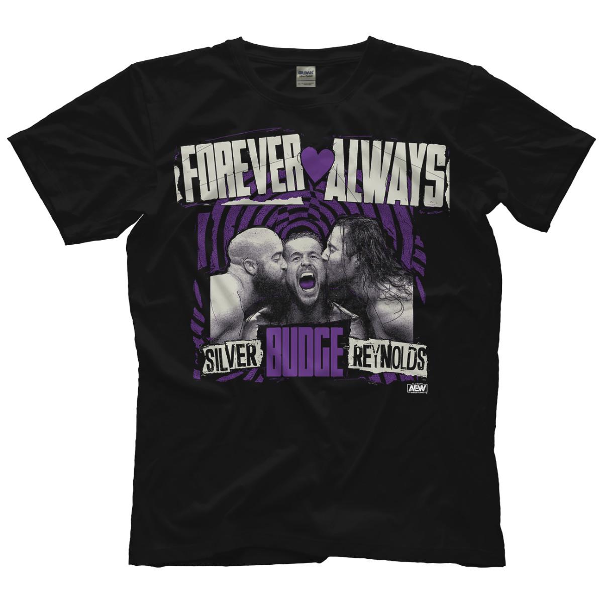 Dark Order - Budge Forever Always AEW Official T-Shirt S разноцветный
