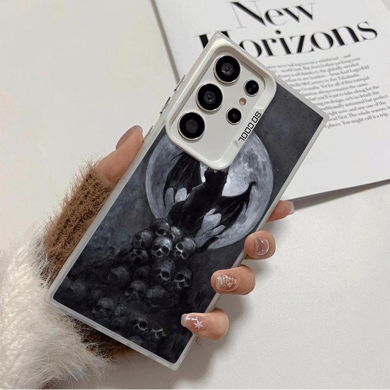 

Черная Кошка Колдунья Эстетика Ударопрочный Чехол для Телефона для Samsung Galaxy S26 Edge S25 Ultra S24 FE S23 Plus S21 Чехол Противоударный Funda Samsung S26 Ultra