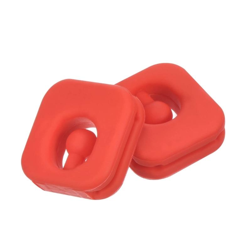 6Pcs Tennis Racket Dampener Tennis Shock Absorbers Soft Silicone Racket Dampener to Reduce Vibration Easy to Install