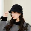 Fashion Wool, Mother Hat, Women'S Autumn And Winter Top Hat, Foreign Versatile Bucket Hat, Middle-Aged And Elderly Basin Hat