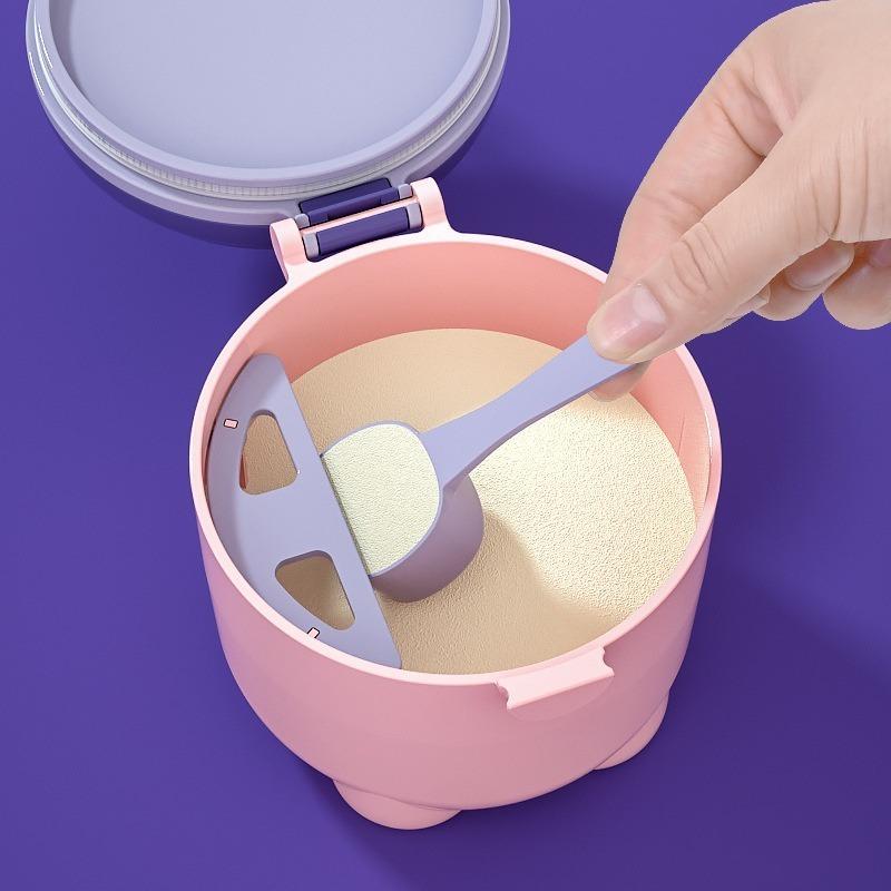Baby Milk Powder Box Portable Out Sealed Moisture-proof Storage Tank Divided Into Boxes Household Products