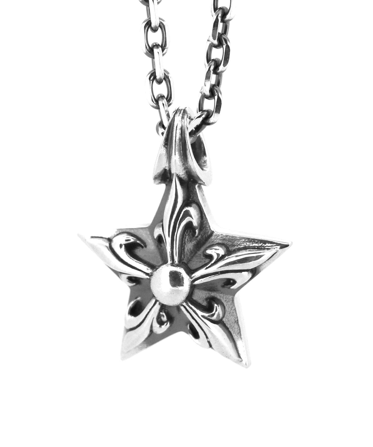 

Lionheart HOWL Gothic Star Necklace, 925 Sterling Silver, 50cm