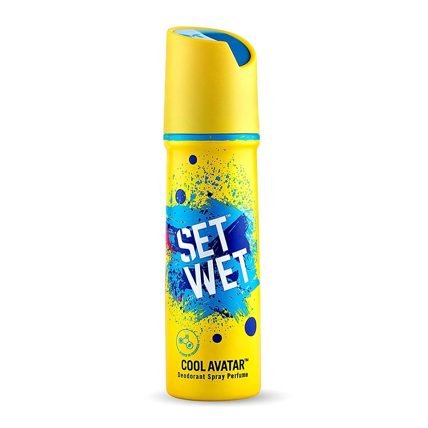 Парфюмированный спрей мужской (150 мл), Cool Avatar Deodorant Spray Perfume, Set Wet 8.875