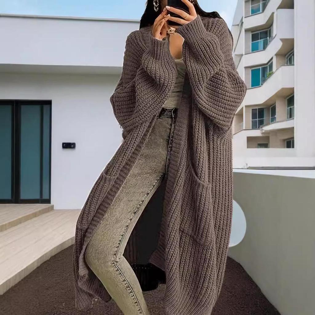 Women's Autumn-Winter Loose Knit Cardigan