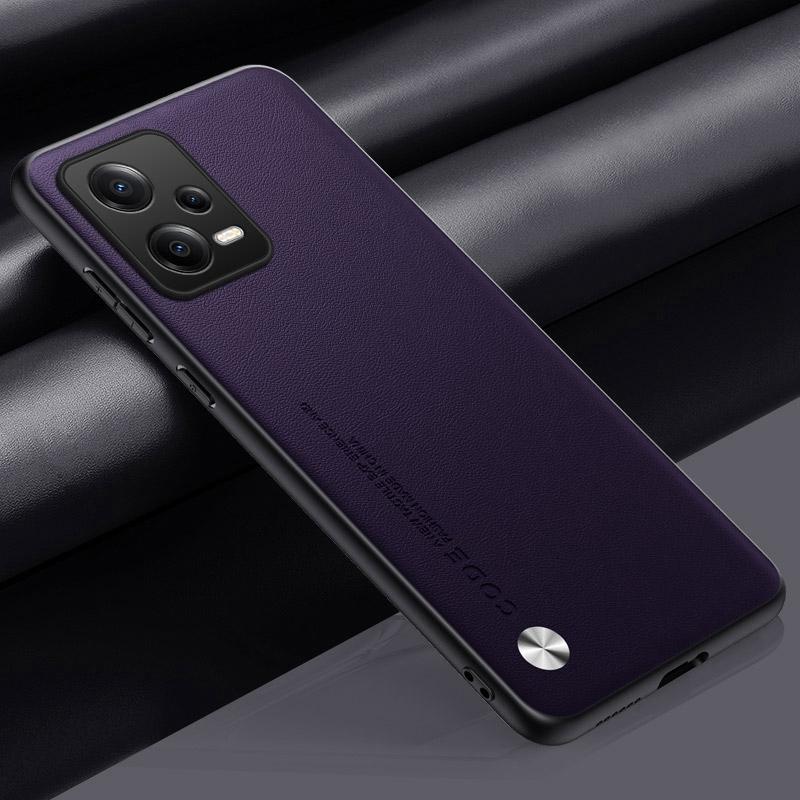 Funda de Cuero PU de Lujo Para Xiaomi Redmi Note 12 Pro Plus 5G Cubierta Trasera Silicona Protección Completa Funda para Teléfono Para Redmi Note 12 5G