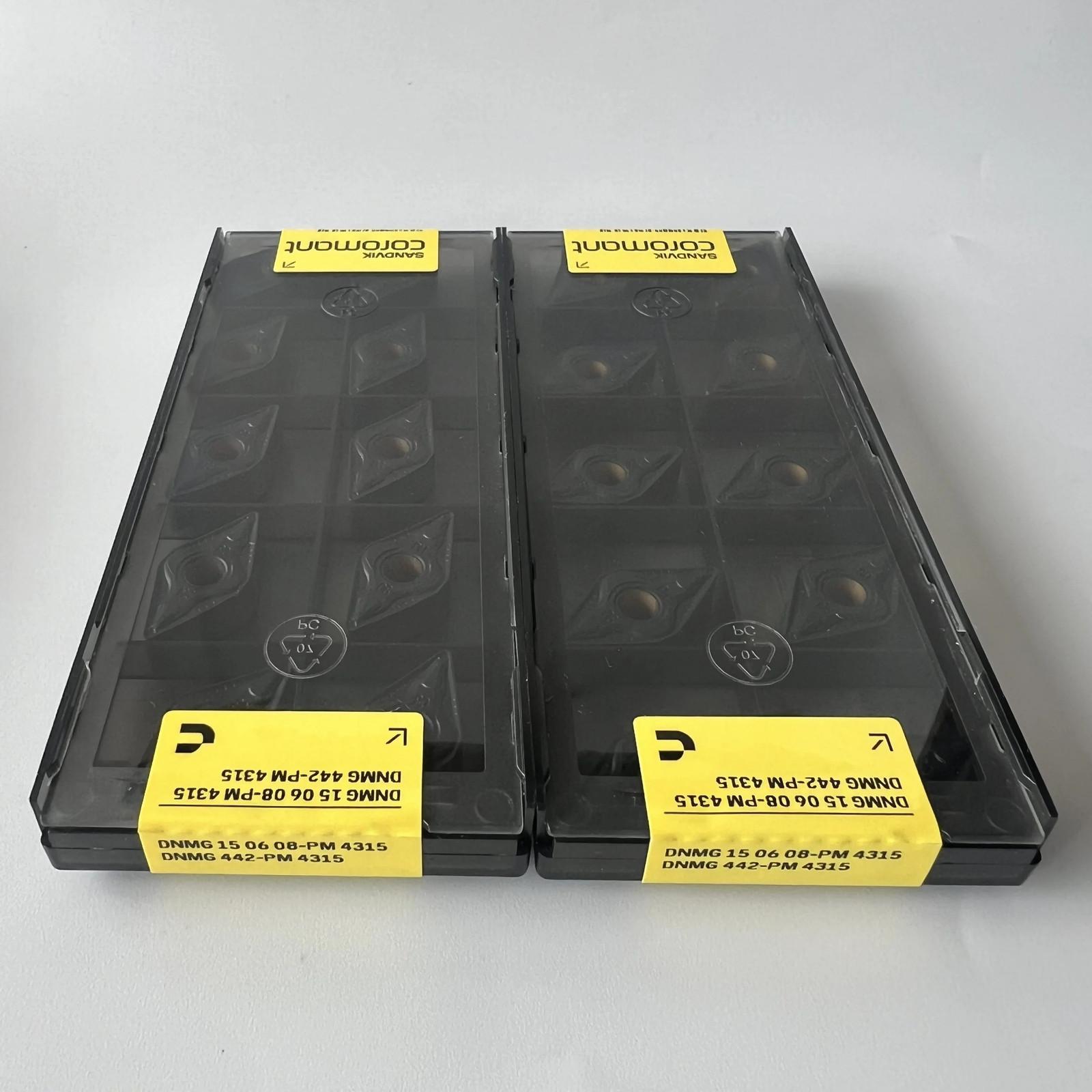 

SANDVIK / DNMG150608-PM 4315 / Industrial indexable Carbide Inserts 10 Pcs