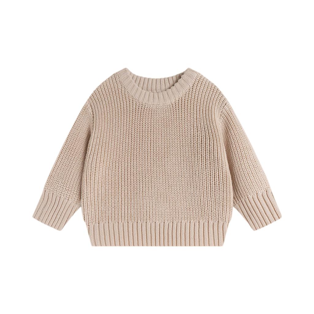 Girls' Knit Base Layer - Round Neck Baby Thermal Top