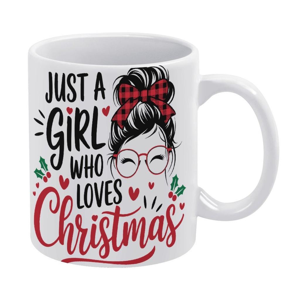 1pc 11oz blank ceramic coffee mug, double-sided printed cup, modern minimal feel, strong construction, clean edges, perfect drink companion