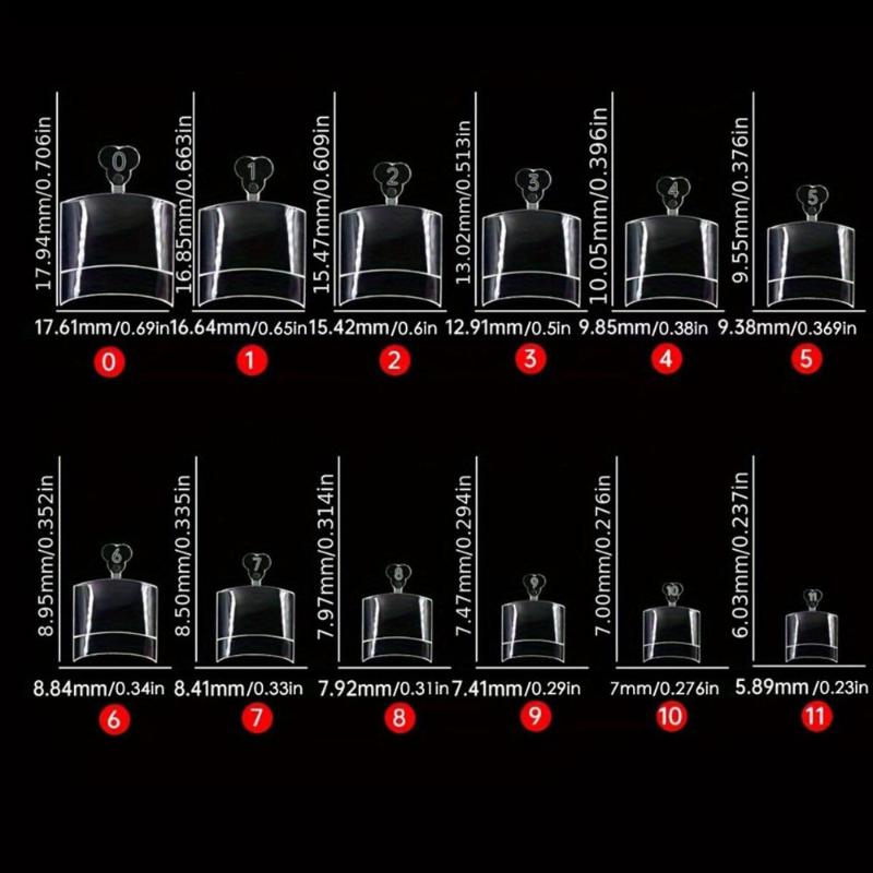 120/240Pcs Fake Toe Nail Tips Transparent Half Cover Toenail For Pedicure Square Press On Toenails For Women Nail Salons Diy