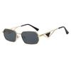 Square Small Frame Black Fashion Women's Sunglasses Retro Simple Suitable for Daily Commuting Shopping Po Accessories
