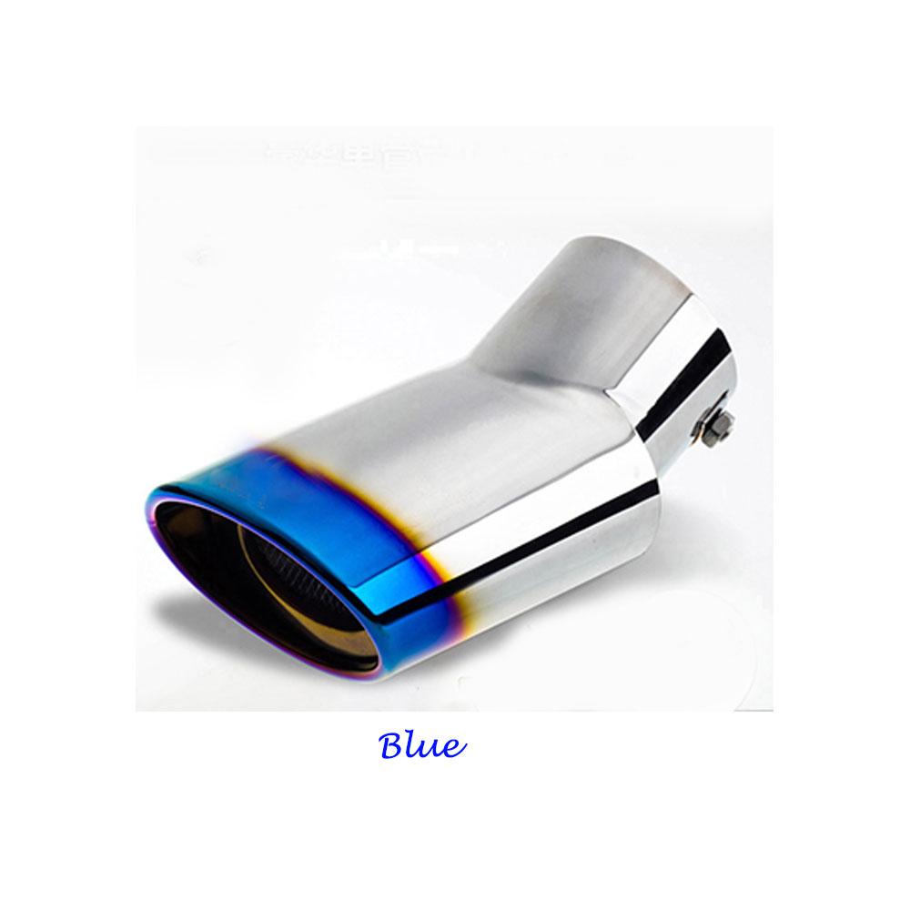 For Suzuki S-cross Scross SX4 2014 2015 2016 2017 Car Muffler Exterior End Pipe Dedicate Stainless Steel Exhaust Tip Tail Outlet