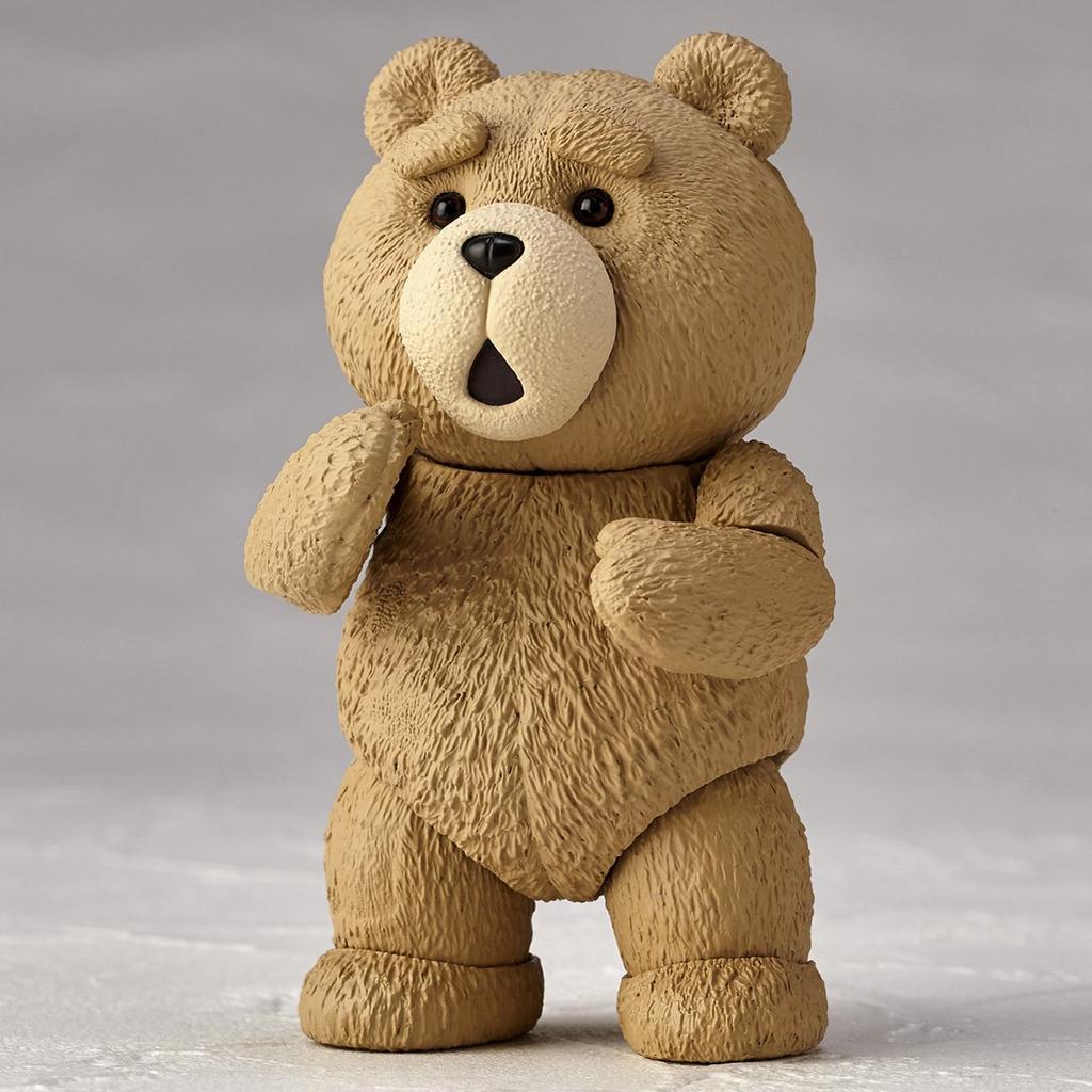 Figure Complex Movie Revoltech TED Ted Approximately 90mm ABS PVC Action Figure & Pre-painted