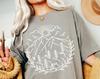 Floral Camp Tee, Camp Scene Shirt, Retro Style T-Shirt, Camping Tee, Vintage Inspired T-shirt, Comfort Colors T-shirt, Oversized Tee