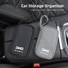 Car Cable Drive Earphone Charger Protable Storage Bag For New Dacia Duster Logan Sandero Jogger Spring Stepway Dokker Lodgy MCV