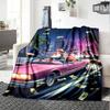 1pc Grand Theft Auto Soft Flannel Blanket with Designer Print A Cozy Blanket for All Seasons, Perfect for the Couch, Bed, Office