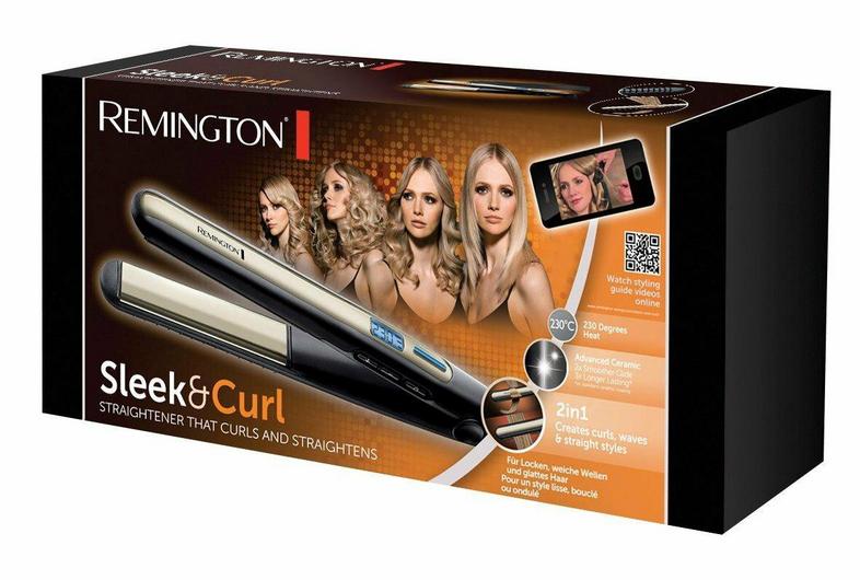 REMINGTON Sleek & Curl S6500 Hair Straightener
