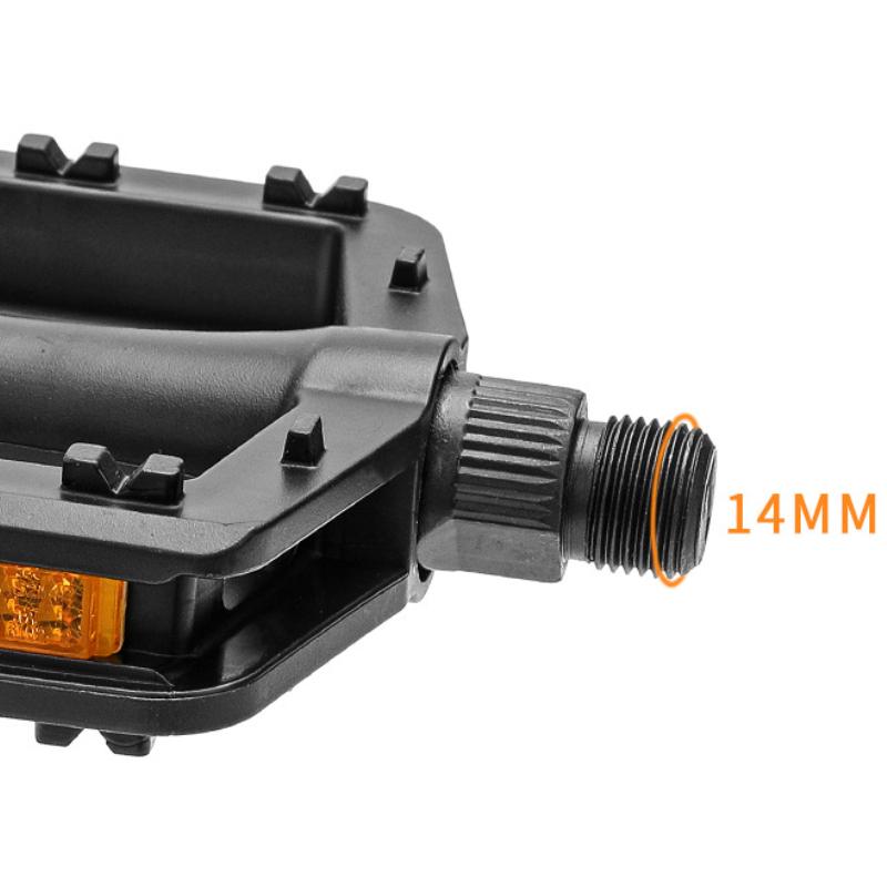 ENLEE Pédales de vélo Deadspeed, Pédales à roulement à billes en plastique, Pédales de vélo pliantes Équipement de cyclisme