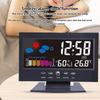Digital Simplified Modern Alarm Clock Calendar Temperature Display Home Bedroom
