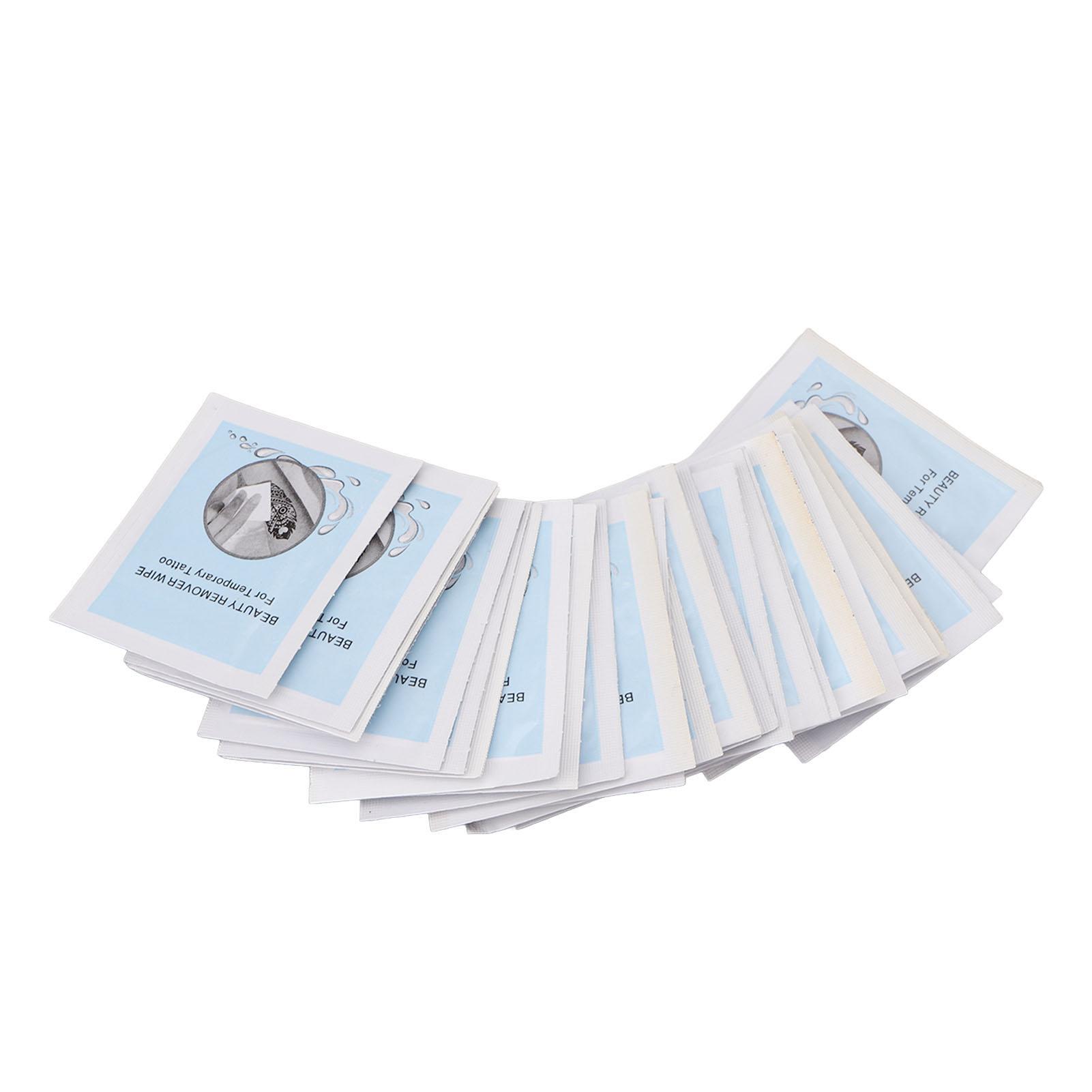 

120 шт. Салфетки для удаления татуировок, одноразовые, индивидуальные, очищающие салфетки для удаления татуировок