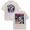 Rick Astley Reflection Tour  Print T Shirts Mens Clothing Washed Oversized Tshirts Vintage Short Sleeve T Shirt Streetwear