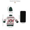 Knitted Bottle Cover Christmas Snowman Designs Champagne Decoration Practical Protective Sleeve For Wine And Gifts