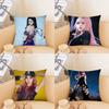 Giselle Girl Group Singer A-Aespa Pillow Case Square Pillow Bedroom Sofa Leisure Comfort Car Living Room Home Decoration 40X40