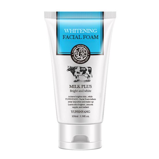 100ml Milch Gesichtswaschmittel Gesichtsreiniger Ölkontrolle Feuchtigkeitsspendend Mitesserentferner