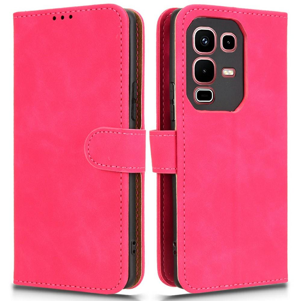 For Infinix Note 50s 5G Leather Case Skin Feel Anti Drop Wallet Flip Phone Cover