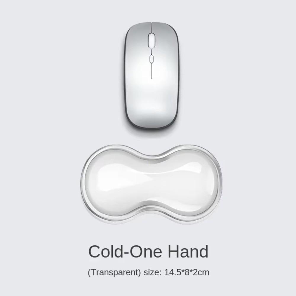 With Wrist Rest Mouse Pad Silicone Mouse Wrist Mat Soft Ergonomic Keyboard Wrist Rest Home Use