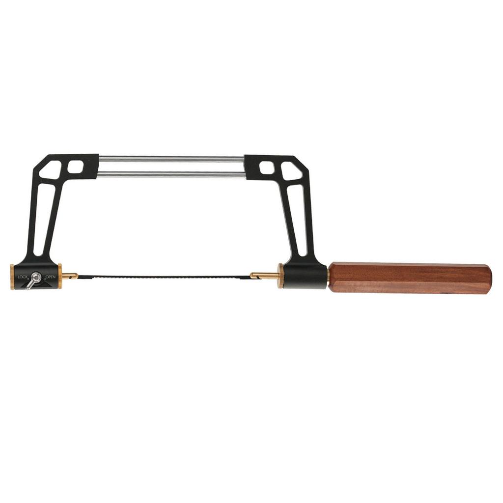 Hand Fret Saw Set Hex Handle Multifunctional Saw with 15T 18T 24T Sawblade for Furniture Making Woodworking Projects
