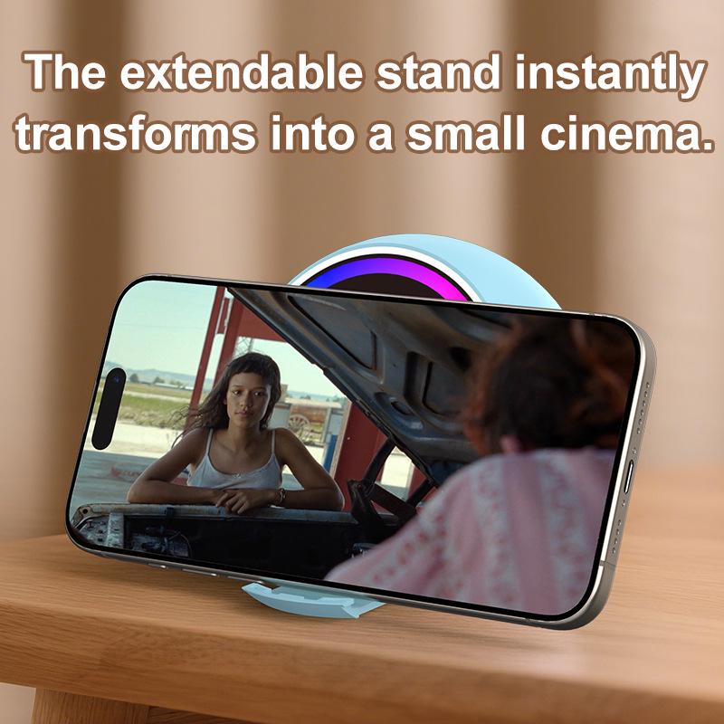 S1 Bluetooth-Lautsprecheruhr mit Telefonständer, Anruffunktion, TF-Kartenunterstützung und langer Akkulaufzeit