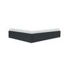 ECLIPSE Adult Storage Bed 140 X 190 Cm - Black Imitation Leather