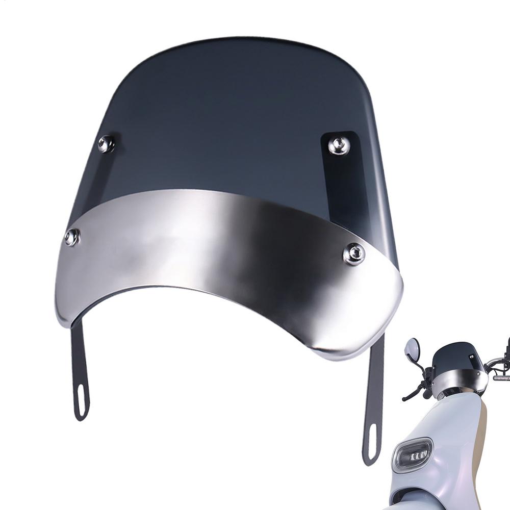 Motorfiets Windschermen Motorfiets Windscherm Scherm Automobiel Zijkuip Voor Vrouwen Mannen Familie Vrienden Bobber Motorfiets