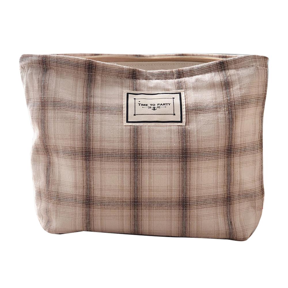 427 Cotton Makeup Storage Pouch Anti-Wear Toiletries Women Teen Girls Cosmetic Organizer Travel Hand Bag