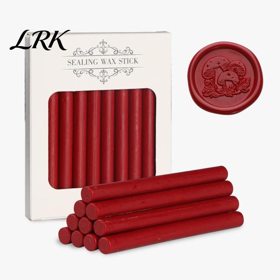 Craft Wax for Scrapbooking 10PCS Sealing Sticks, Fine Texture Seal Stamp Envelopes Flexible Decorative Wax, Envelope And Decoration Handmade