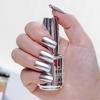 Oje Argintiu Metalic Oglindă Uscare Rapidă Rezistente Strălucire Diamant Perlat 18ml (12 #)