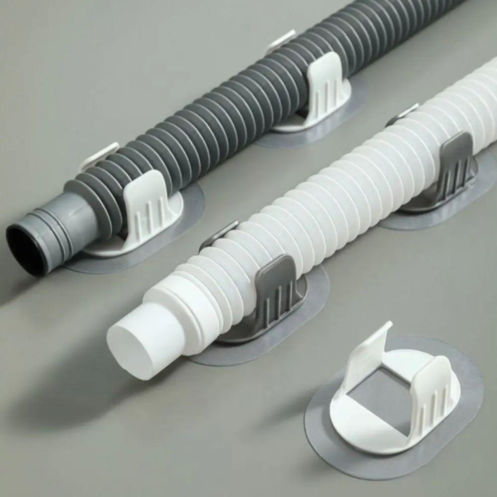 Self-adhesive Cable Clips Plastic Pipe Support Fasteners Pipe Holder Fasteners Wiring Hose Clamp