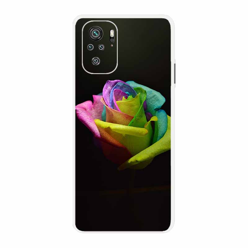 Für Xiaomi Poco M5 Klare Hülle Mode Bemalte Silikon Weiche Rückabdeckung Für Xiaomi Poco M5 Transparente Handyhülle POCO M 5 Hülle