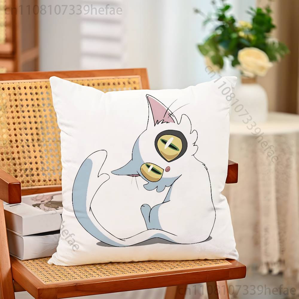 Suzume daijin Pillow Cases for Bedroom Living Room Sofa Home Decor Polyester Cushion Cover with Zipper