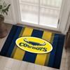 North Queensland Cowboys Design Crystal Velvet Carpet Cozy Non?Slip Printed Rug For Bedroom Living Room Entrance
