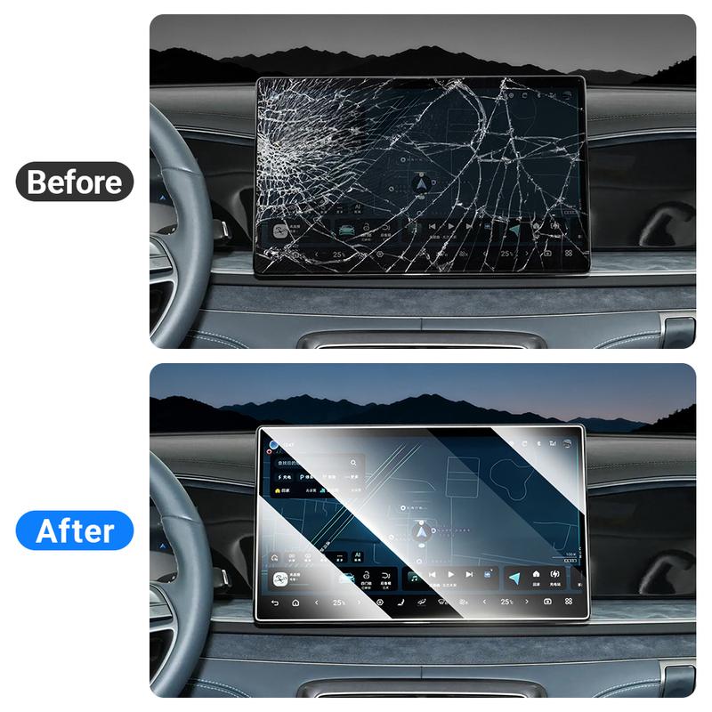 For BYD Sealion 7 2025 2026 Car Central Control Navigation Tempered Glass Screen Anti‑Scratch Protective Film Accessories