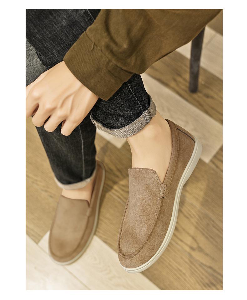 Spring 2026 Men's Versatile Casual Loafers - Stylish Driving Moccasins for Young Men