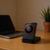 Desktop Multifunctional 15W Wireless Charger with Ambient Light & Foldable Magnetic Design for Office or Home Use