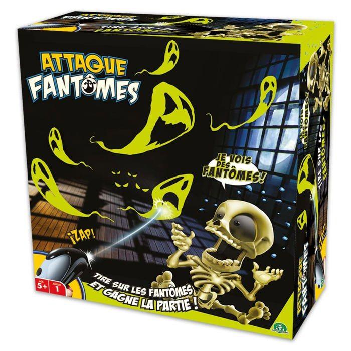 Jeu De Société - Attack Fantômes - Électronique - 3 Niveaux De Difficulté - Pour Enfants À Partir De 5 Ans