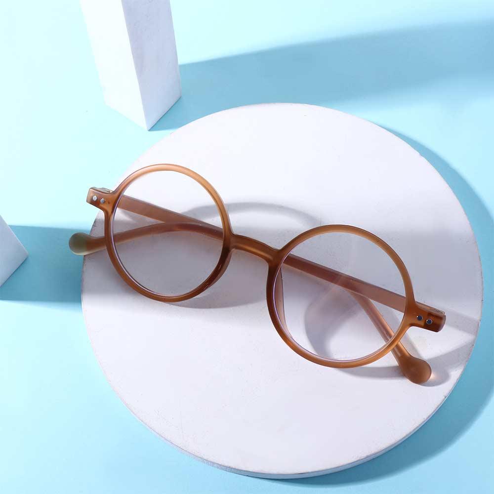 For Women Resin Hyperopia Eyewear Glasses Round Presbyopic Glasses Computer Glasses Reading Glasses