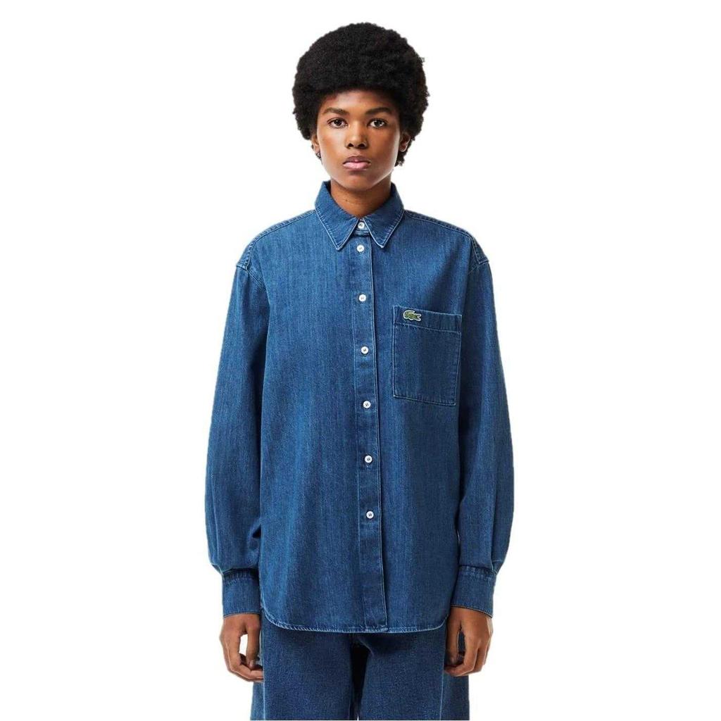 Lacoste Womens/Ladies Denim Shirt