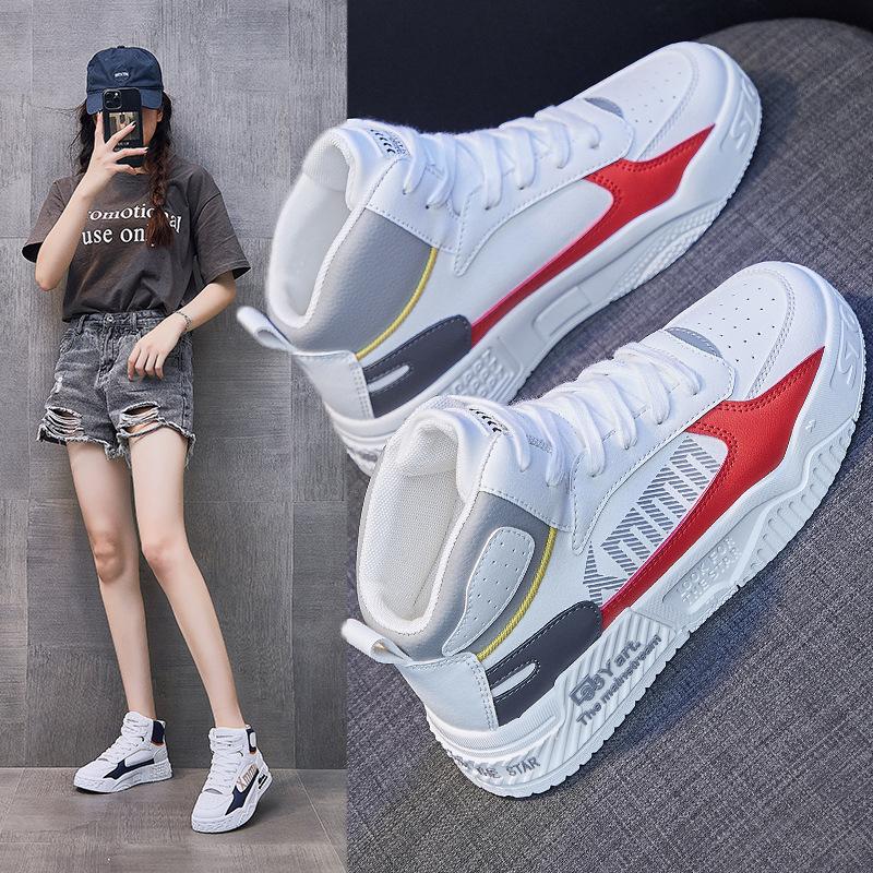 Dámské vysoké tenisky Nový módní trend Běžecké boty Tréninkové boty Basketbalové boty